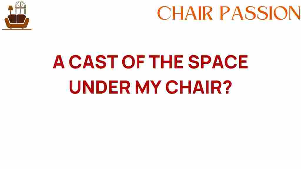 space-under-my-chair
