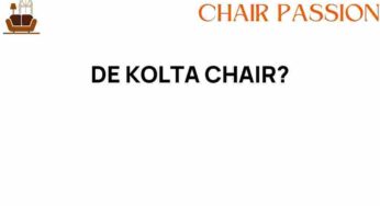 Unveiling the DE KOLTA Chair: A Marvel of Ergonomic Design