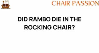Did Rambo Die in the Rocking Chair? Unraveling the Myth