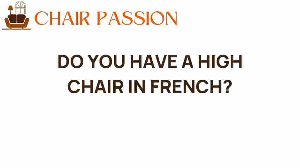 do-you-have-a-high-chair-in-french