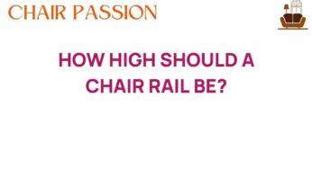 How High Should a Chair Rail Be? Unlocking Design Secrets