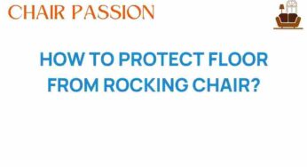 Shielding Your Floors: Effective Ways to Protect Against Rocking Chairs