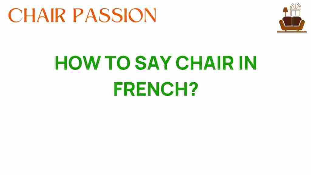 how-to-say-chair-in-french