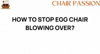 Safeguarding Your Egg Chair: Effective Tips to Prevent Tipping