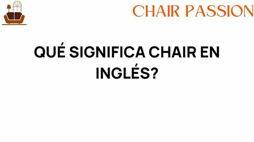 qué-significa-chair-en-ingles