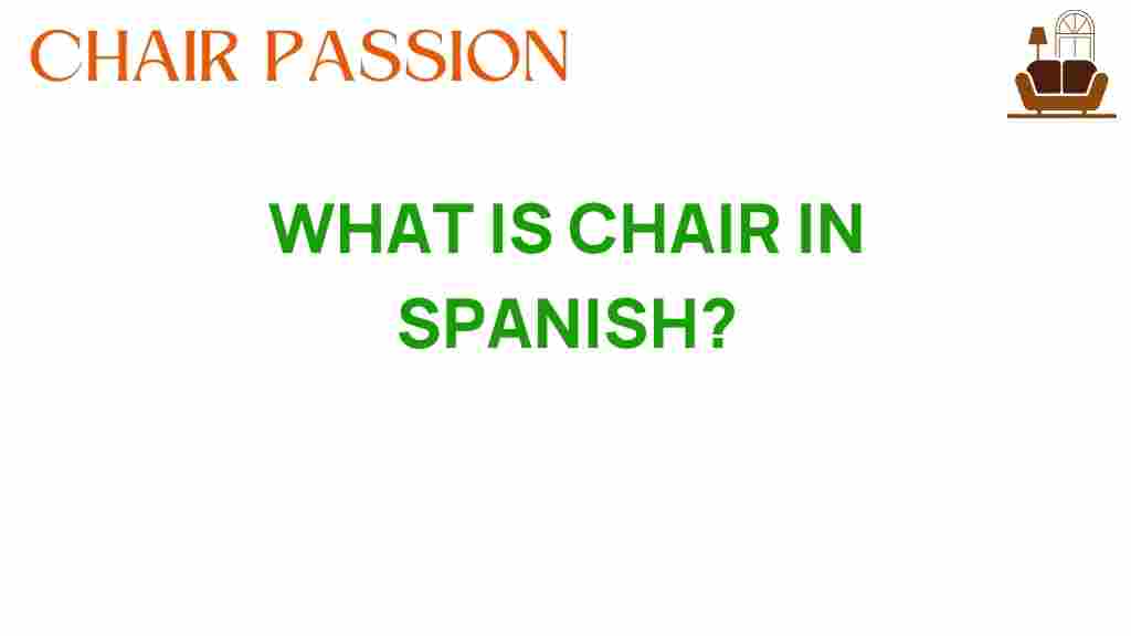 chair-in-spanish
