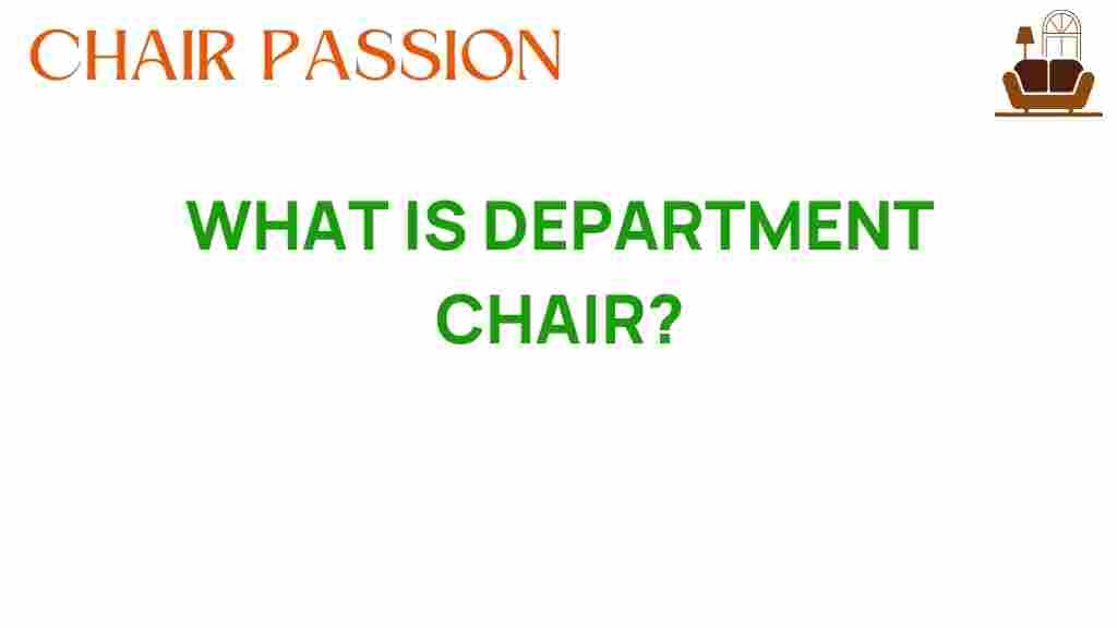 department-chair-role