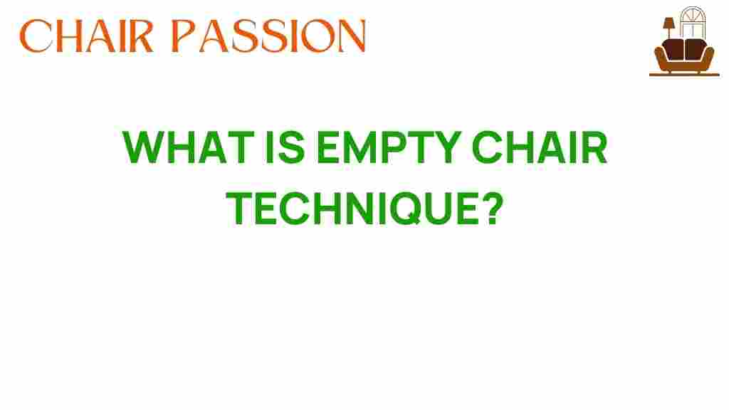 empty-chair-technique