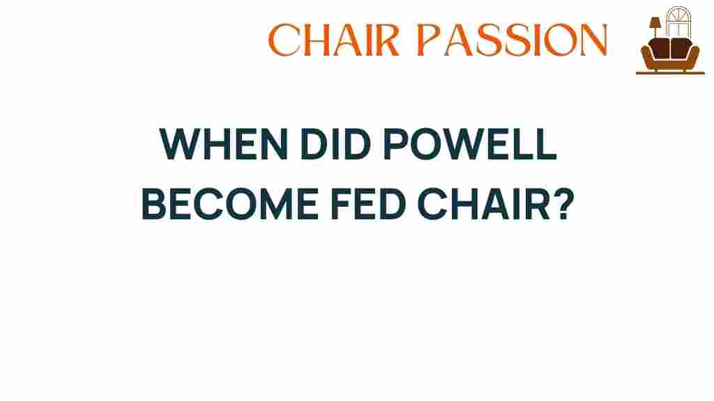 when-did-powell-become-fed-chair