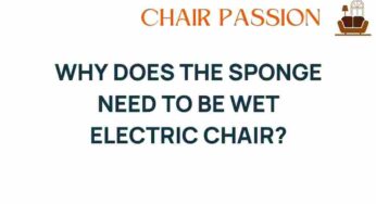The Surprising Role of a Wet Sponge in the Electric Chair