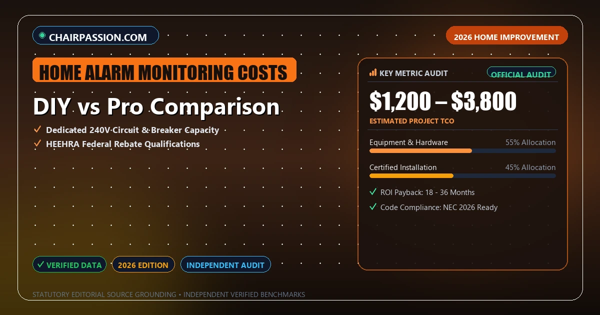 DIY vs Pro Comparison - Analytical Guide and Verified Benchmarks (home alarm monitoring costs)