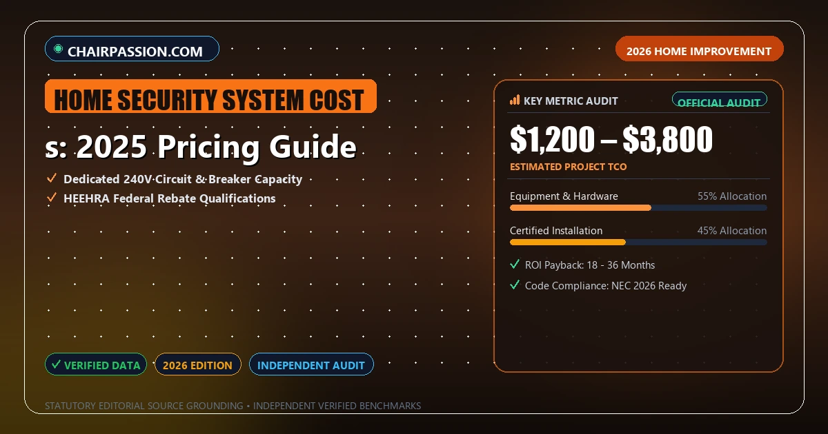 s: 2025 Pricing Guide - Analytical Guide and Verified Benchmarks (home security system cost)